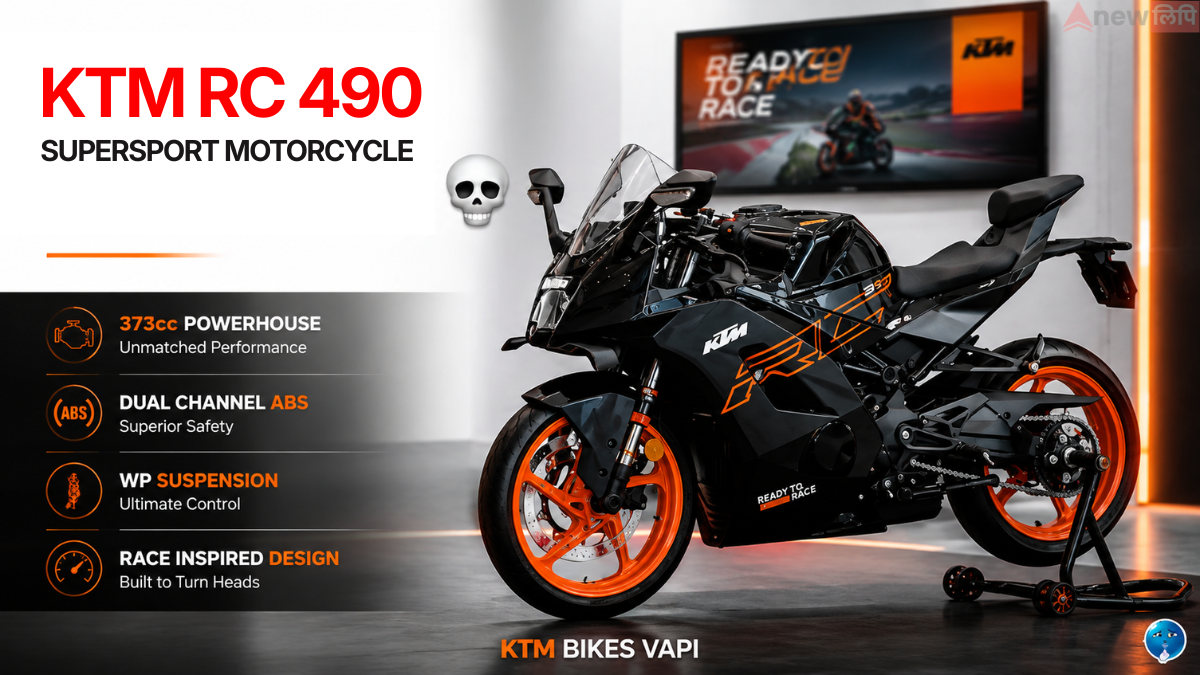 ktm rc 490 supersport motorcycle